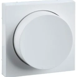 Valonsäätimen varaosapaketti Schneider Electric Exxact, säätönuppi, keskiölevy, mutteri ja jousi, valkoinen