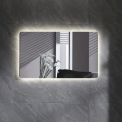 Valopeili Bathlife Tindra 1200x700 mm hipaisukytkimellä