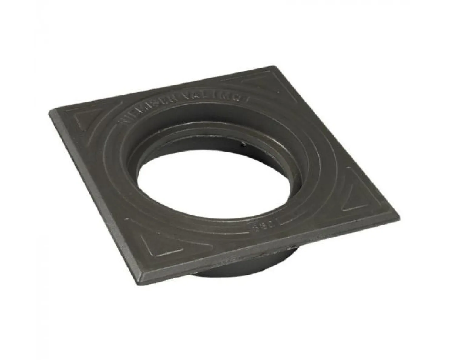 Valurautakehys Meltex Ø315 mm nelikulmainen 450x450 mm korkeus 150 mm 40 tn