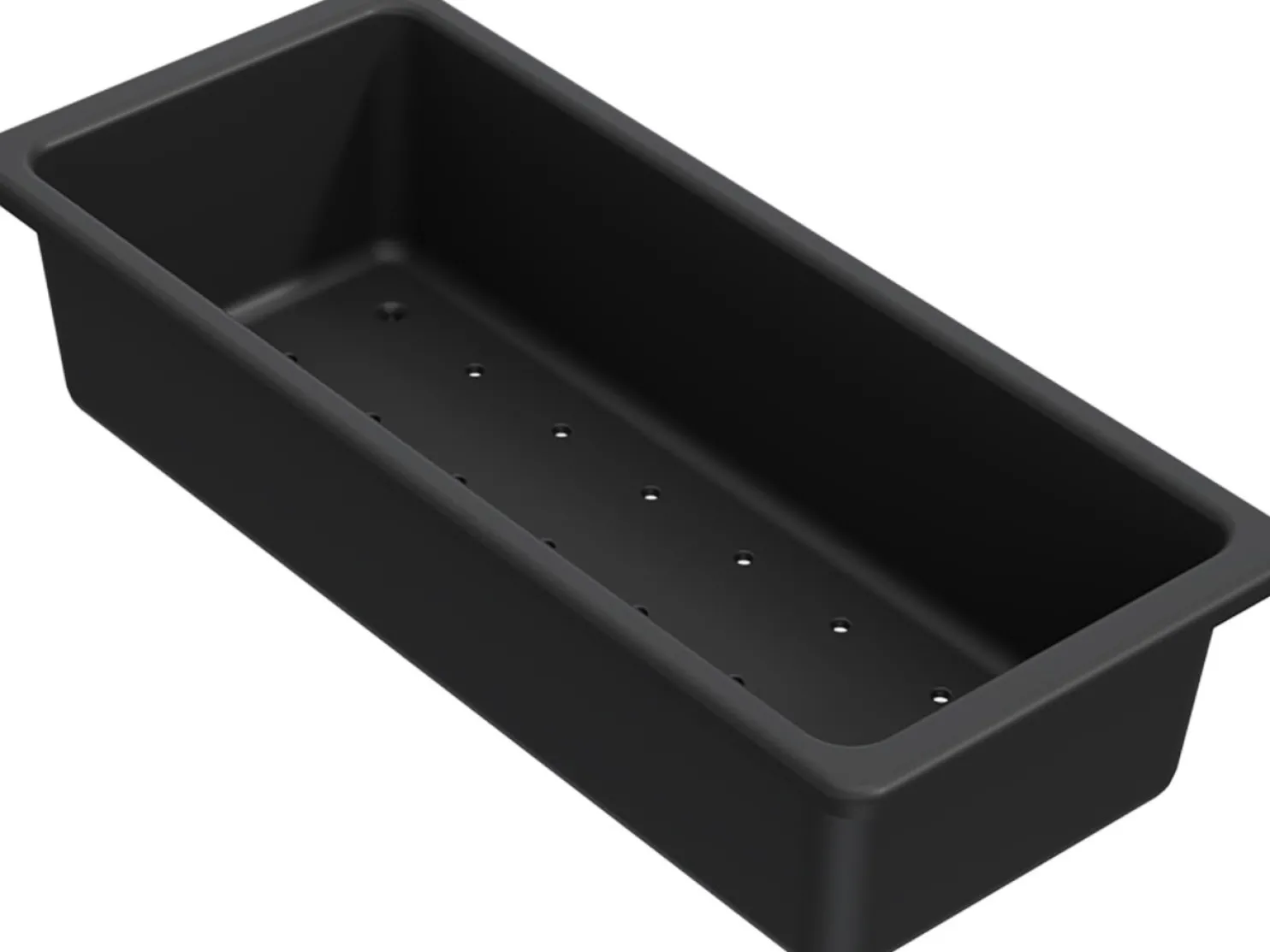 Valutuskaukalo Savo Nero 380x165x86mm musta