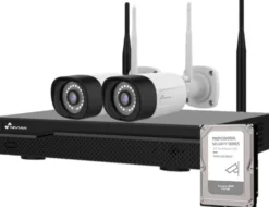 Valvontakamerapaketti Celotron Nivian Professional, 3MP, 2 kameraa, 10 kanavaa, 500GB
