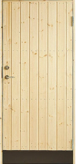Varaston ovi Jabo 18° suora paneeli oikea 100x210cm