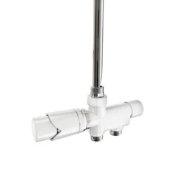 Venttiili Nordhem NV2 termostaatilla 430 mm C/C 40 mm valkoinen