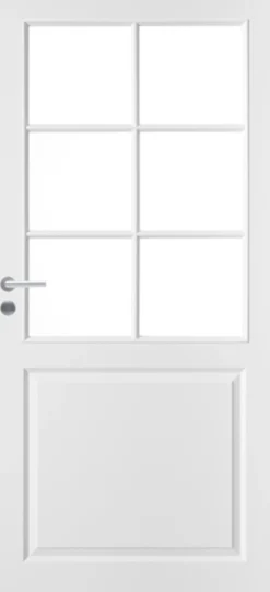Väliovi Swedoor Style 2 10x21 valkoinen kirkas lasi