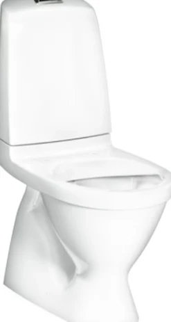 WC-istuin Gustavsberg Nautic 1500 Hygienic Flush kaksoishuuhtelu kanneton piilo S-Lukko