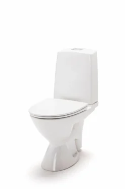 WC-istuin Ido Glow 63 kanneton kiinnitysrei'illä 2-huuhtelu poistoputki vasemmalle