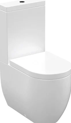 WC-istuin Kerasan Flo Set 3/6l kaksoishuuhtelu S/P-lukko valkoinen