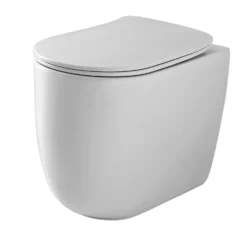 WC-istuin Kerasan Nolita 5318 Rimless lattiamalli S/P-lukko valkoinen