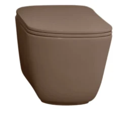 WC-istuin Kerasan Tribeca Rimless 5118 lattiamalli S/P-lukko matta eri värejä