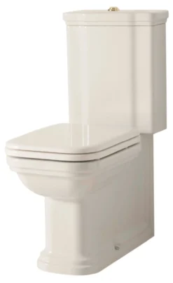 WC-istuin Kerasan Waldorf 3 3/6l kaksoishuuhtelu pronssi