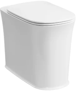 WC-istuin korkealle huuhtelusäiliölle Kerasan The New Yorker, S-lukko/P-lukko, valkoinen