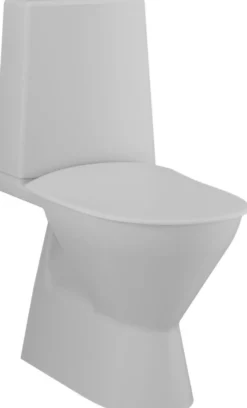 WC-istuin Svedbergs Vege, valkoinen istuinkansi, hitaasti sulkeutuva