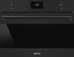 Yhdistelmämikroaaltouuni Smeg SO4301M0N 60cm musta