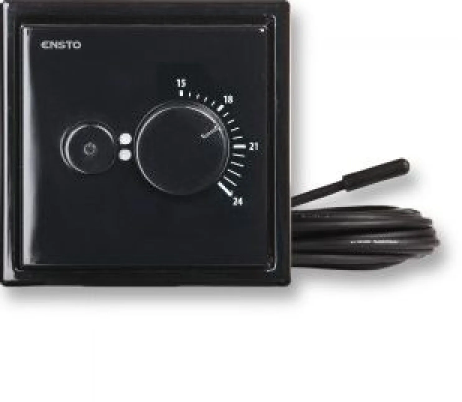Yhdistelmätermostaatti Ensto ECO16BT-IN-SW 16A IP30 U musta