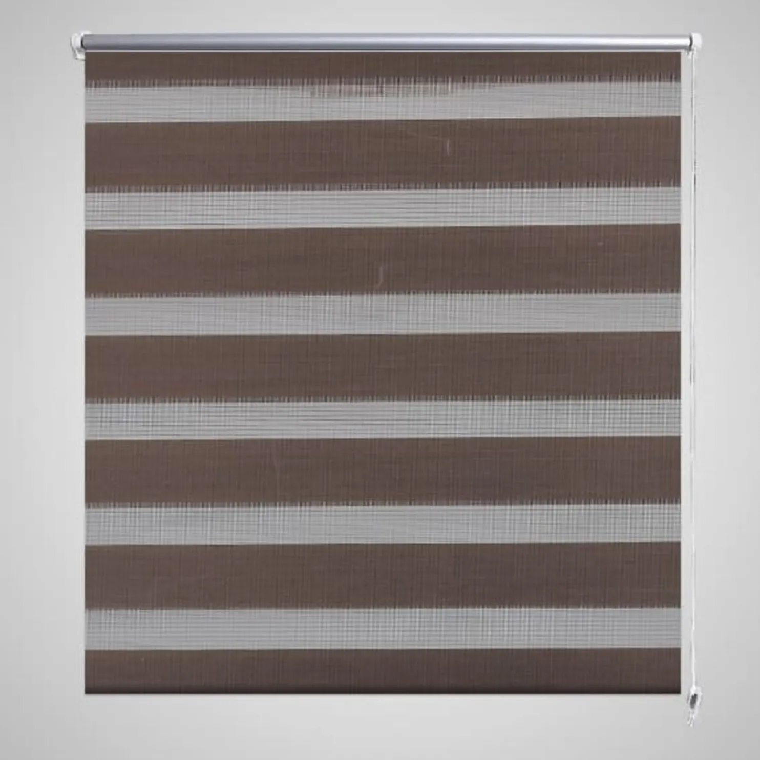 Zebra rullakaihdin 50 x 100 cm kahvinruskea