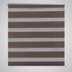Zebra rullakaihdin 90 x 150 cm kahvinruskea