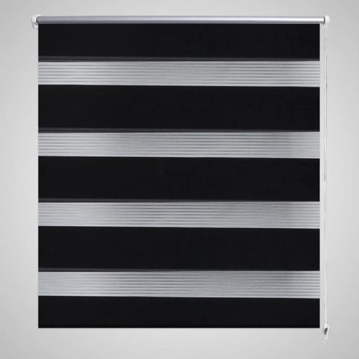 Zebra rullakaihdin 60 x 120 cm musta