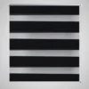 Zebra rullakaihdin 100 x 175 cm musta