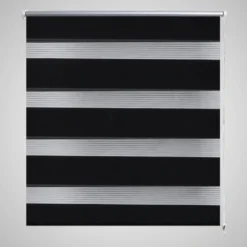 Zebra rullakaihdin 100 x 175 cm musta